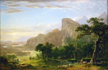 Escena del paisaje de Thanatopsis Asher Brown Durand Pinturas al óleo